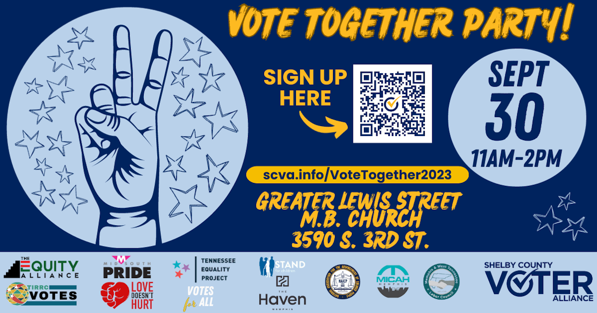 Vote Together Party! · Memphis For All